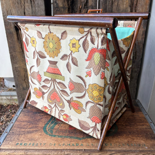 【1950s USA vintage】Henry Seligman NYsewing bag