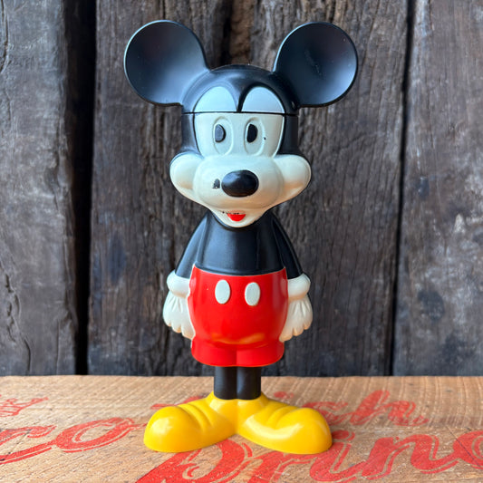 【1970s USA vintage】AVON Mickey Mouse Bubble Bath Bottle