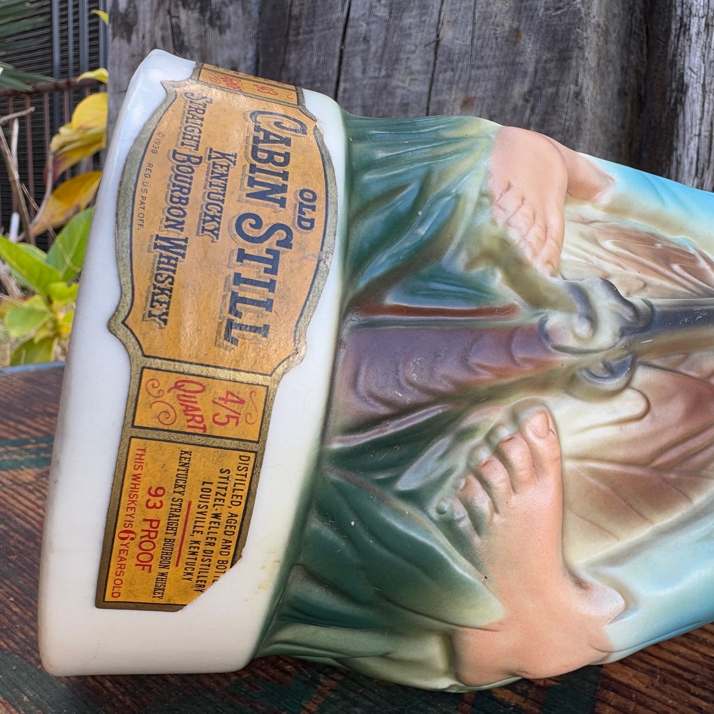 【1969 USA vintage】OLD CABIN STILL whiskey decanter