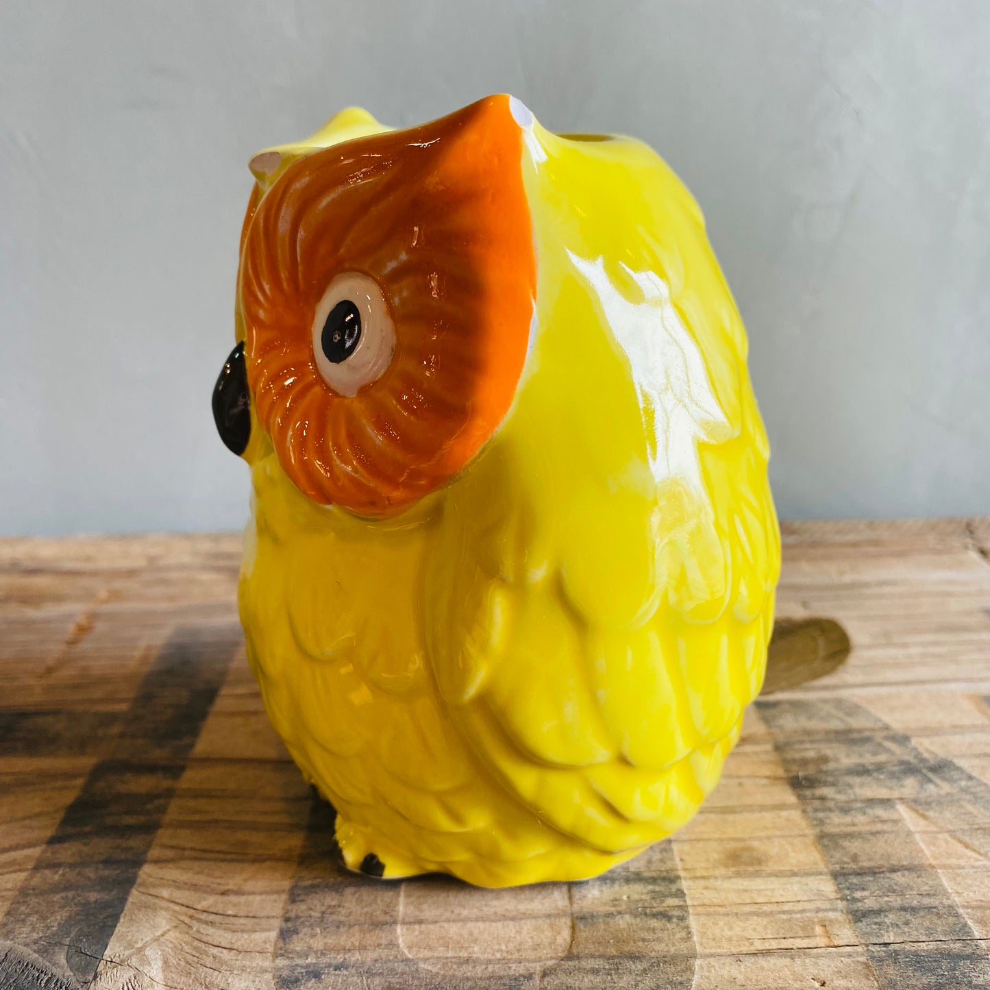 【1970s vintage】owl pen stand フクロウ ペンスタンド
