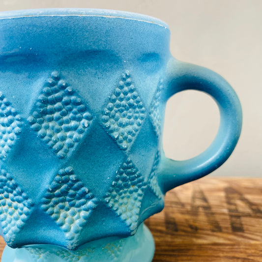 【USA vintage】 FIRE KING キンバリー ブルー