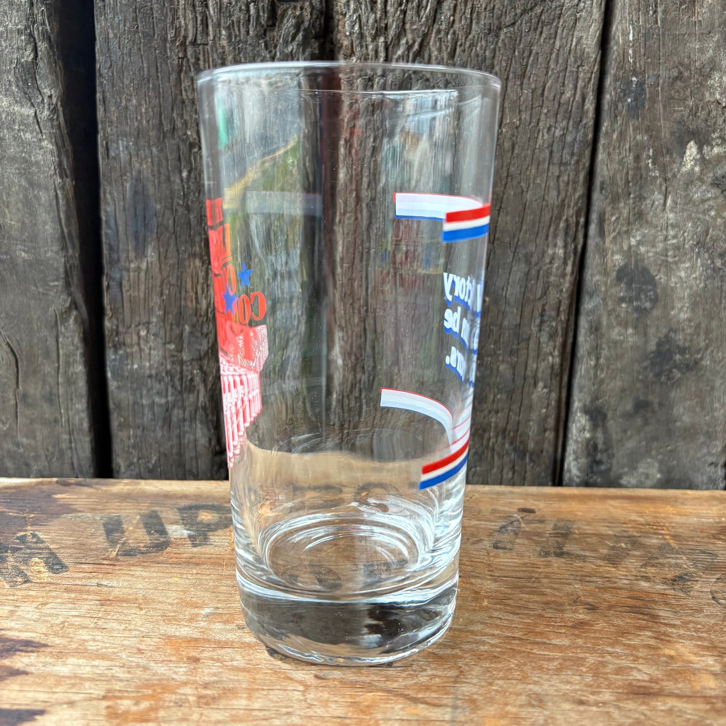【1980s USA vintage】7up LIKE COLA glass