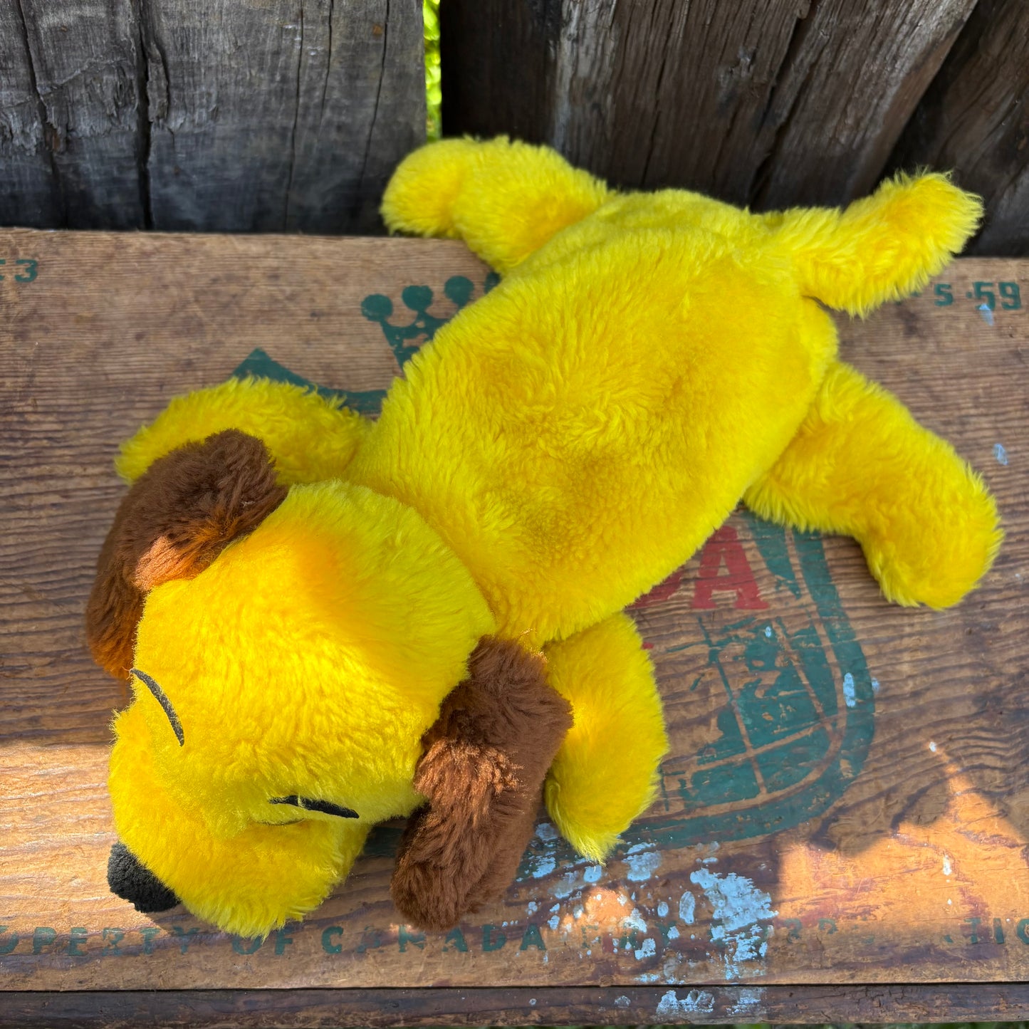 【1973 USA vintage】R. Dakin & Co. Lay Down Dogs plush