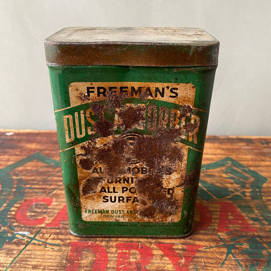 【1940s USA vintage】tin can POLISH CLOTH