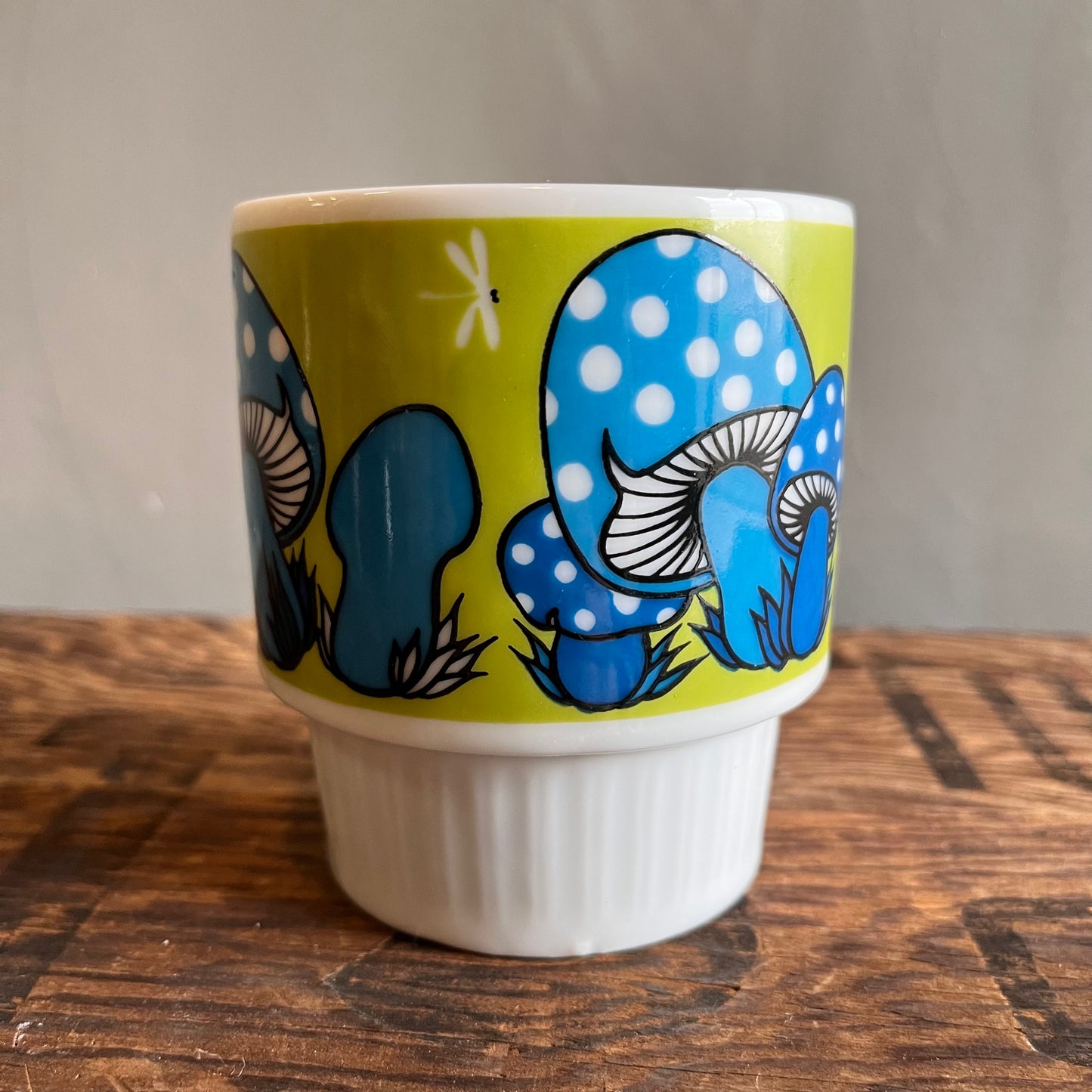 【70's JAPAN】マグカップ キノコ