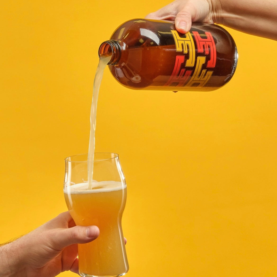 【USA】FEDERAL PIZZA Craft Beer Bottle