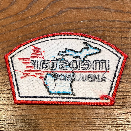 【USA vintage】ワッペン medstar AMBULANCE