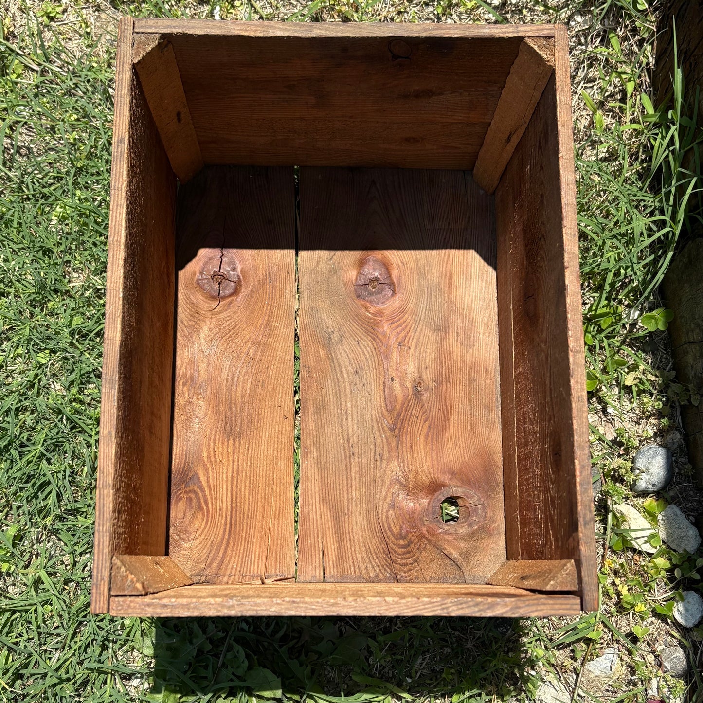 【USA vintage】wood box