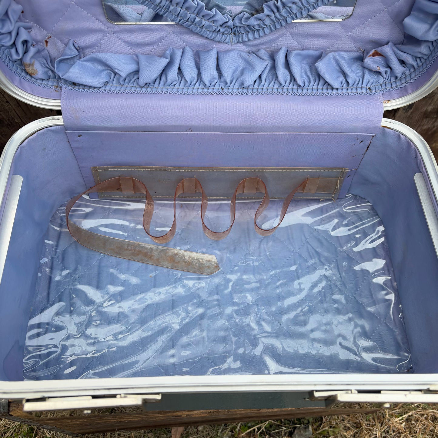 【1950s USA vintage】MONARCH train case