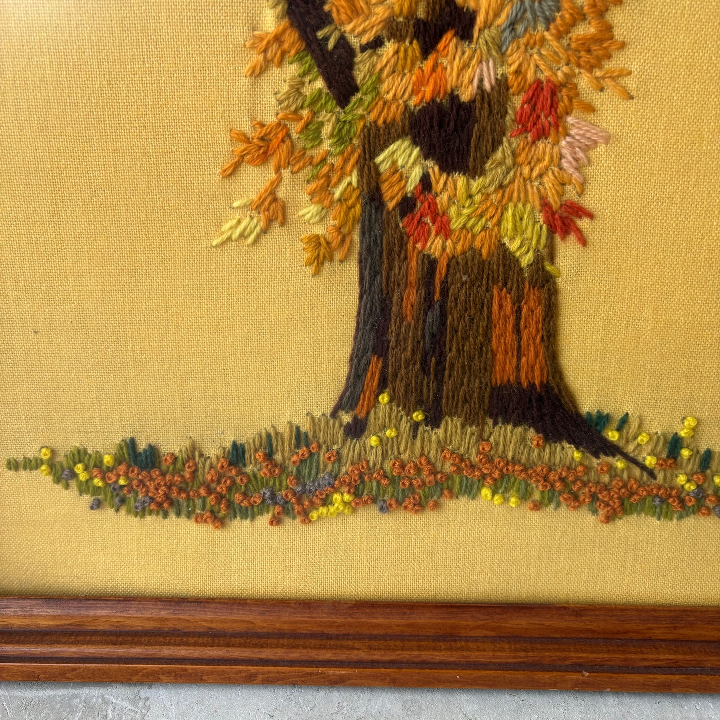 【USA vintage】Flower wall deco