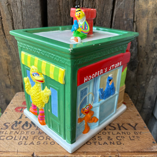 【2000s】Sesame Street Cookie Jar Treasure Craft