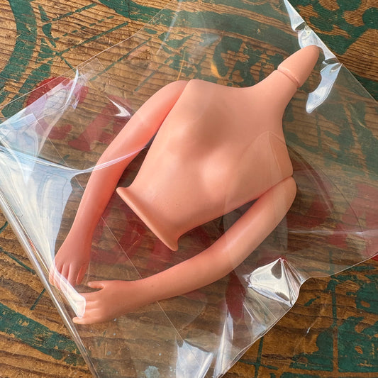 【1970s-1980s vintage】doll parts body doll