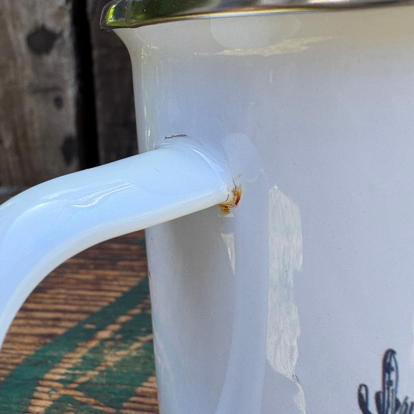 【USA】 enamel mug cup