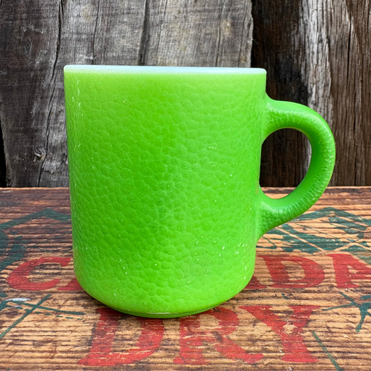 【1960s-1970s USA vintage】Hazel Atlas mug Green