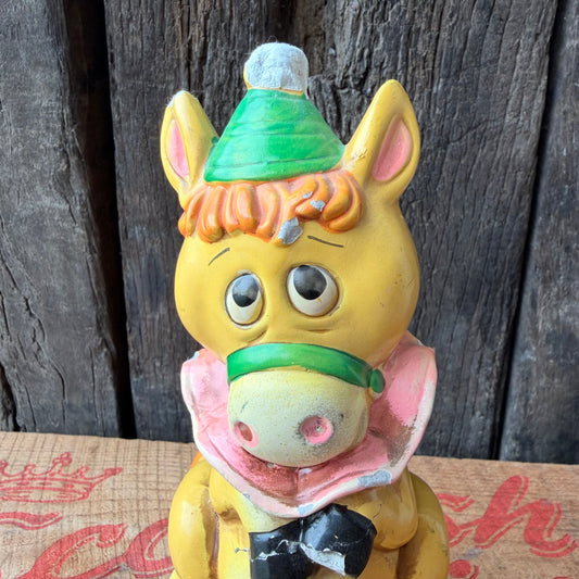 【Japan vintage】Circus Donkey Figurine