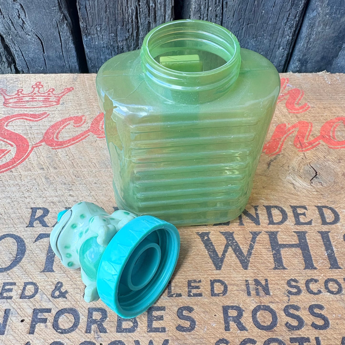 【USA vintage】Frog Plastic Bottle