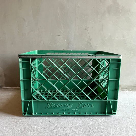 【USA vintage】Products Dairy Milk Crate コンテナ