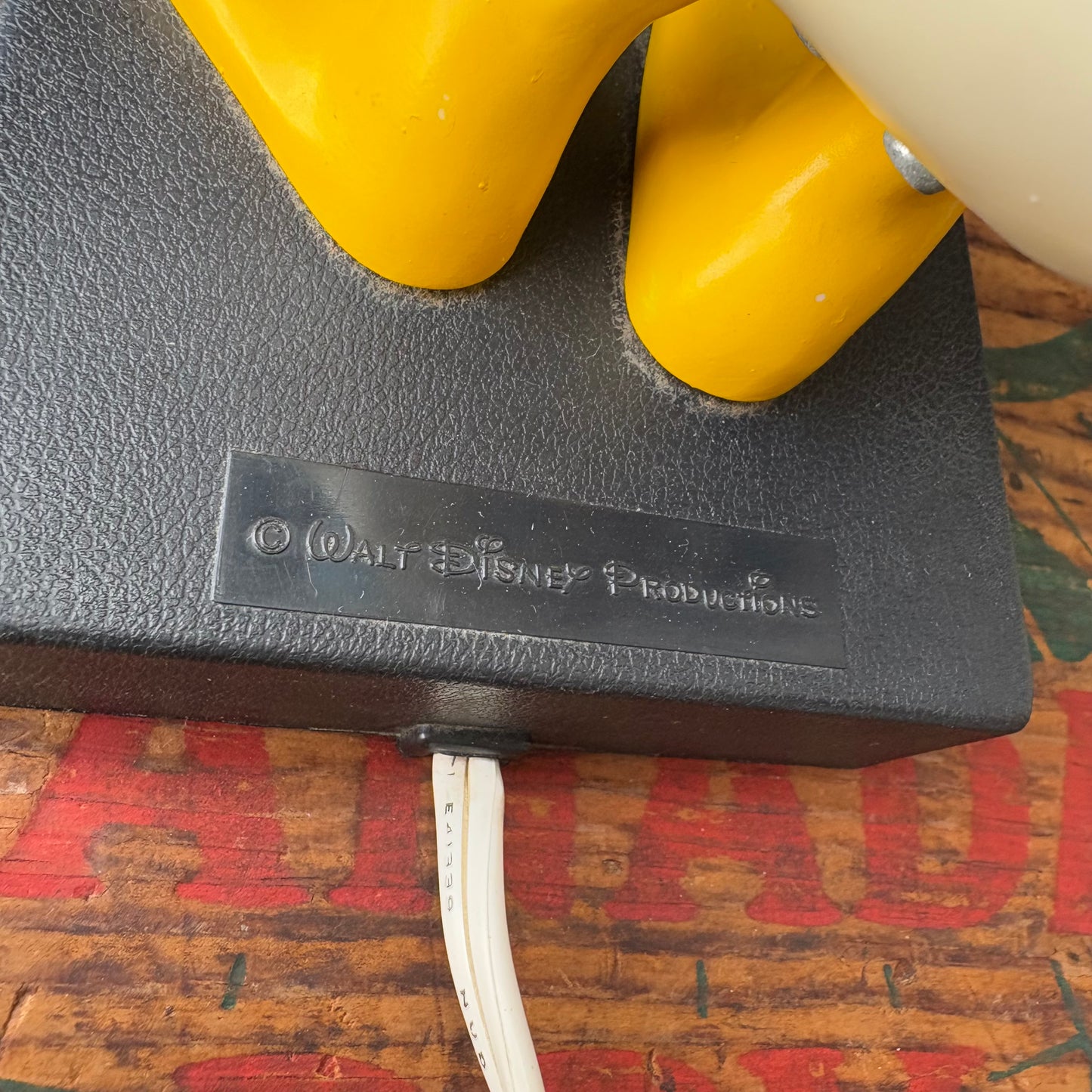 【1970s vintage】Walt Disney Donald DuckNight Light Bobblehead