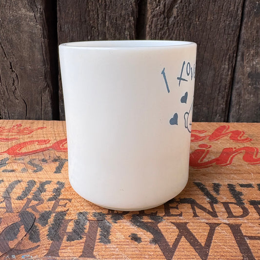 【USA vintage】HAZEL ATLAS mugcup Grandma