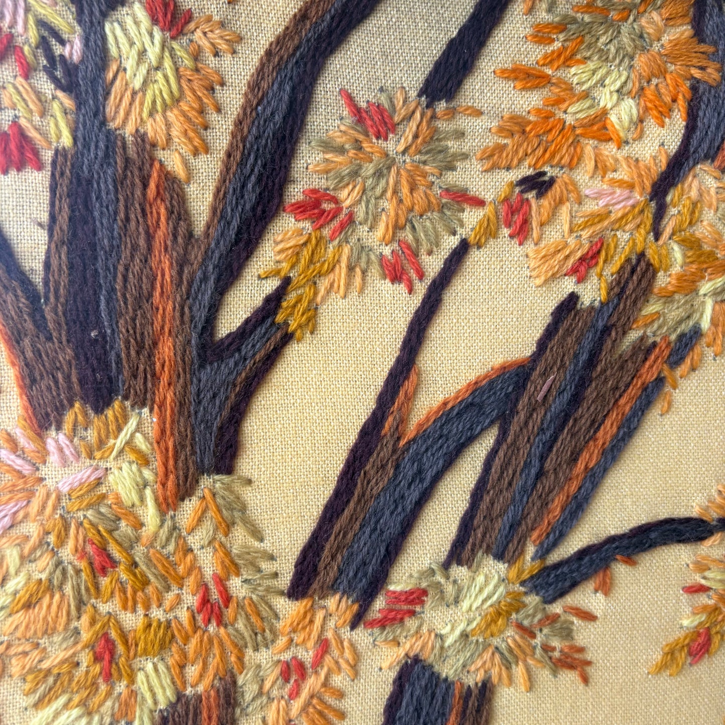 【USA vintage】Flower wall deco