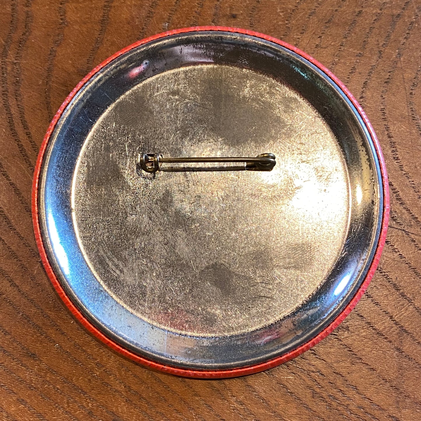 【USA vintage】缶バッジ VAN NUYS WOLVES