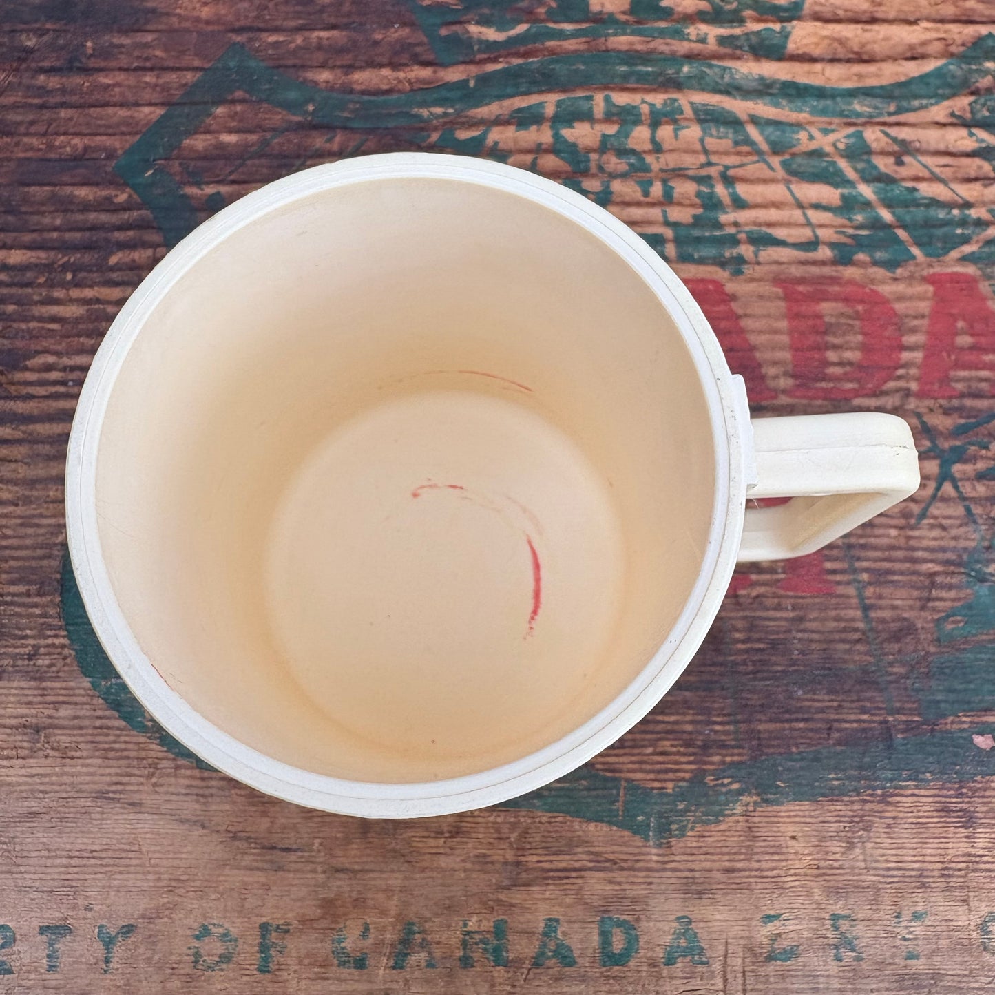 【1979 USA vintage】THE PINK PANTHER plastics mug cup
