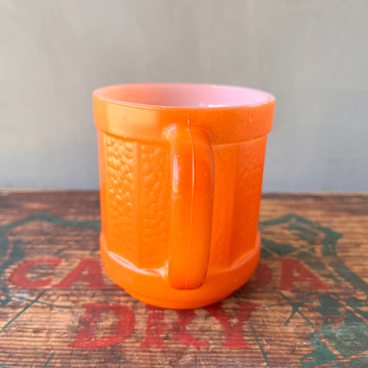【USA vintage】FEDERAL マグカップ オレンジ