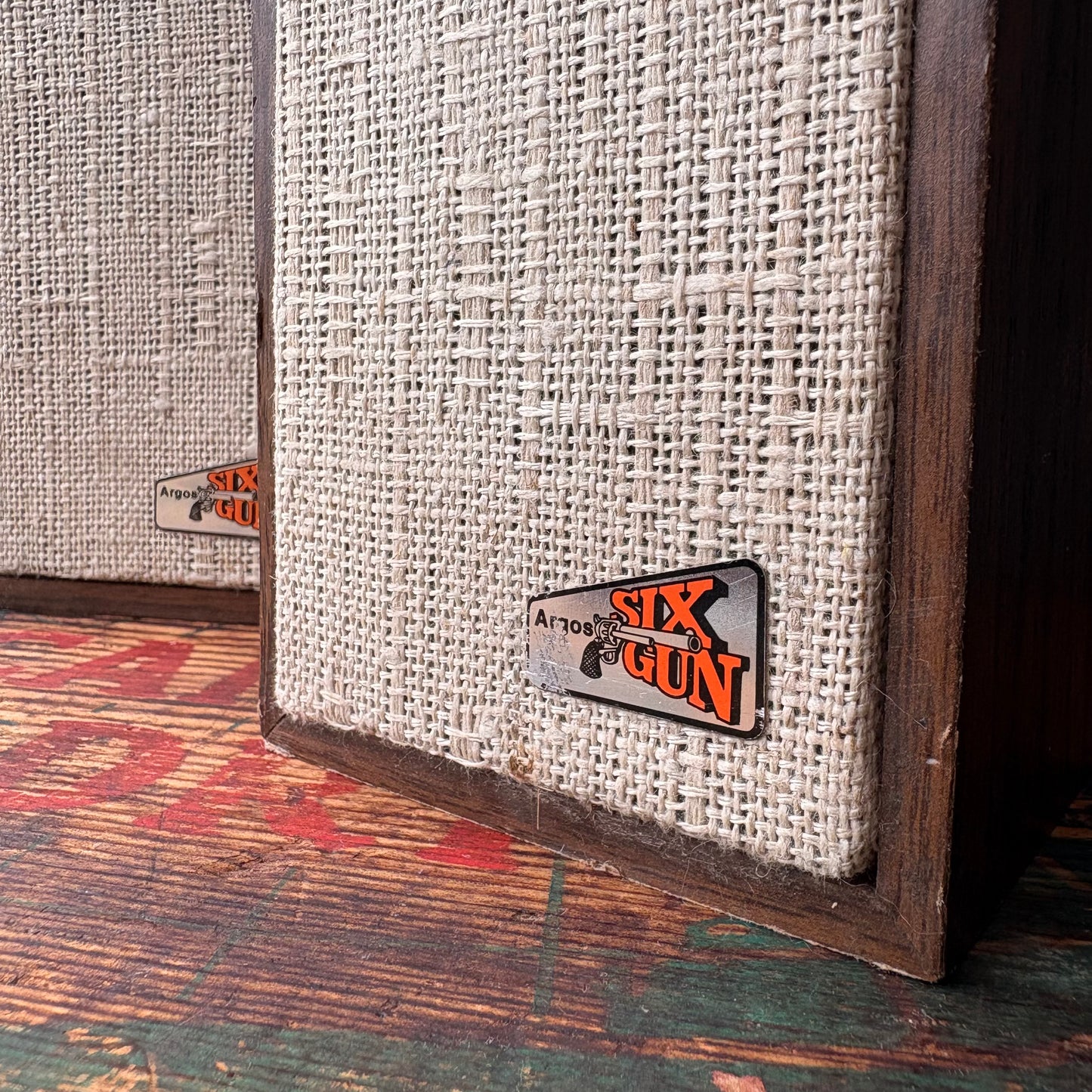 【1960s USA vintage】Argos SIXGUN speaker set