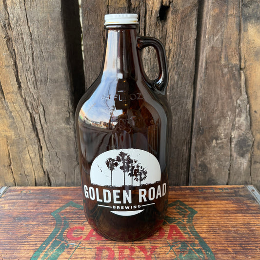 【USA vintage】GOLDEN ROAD BREWING 64oz beer jug