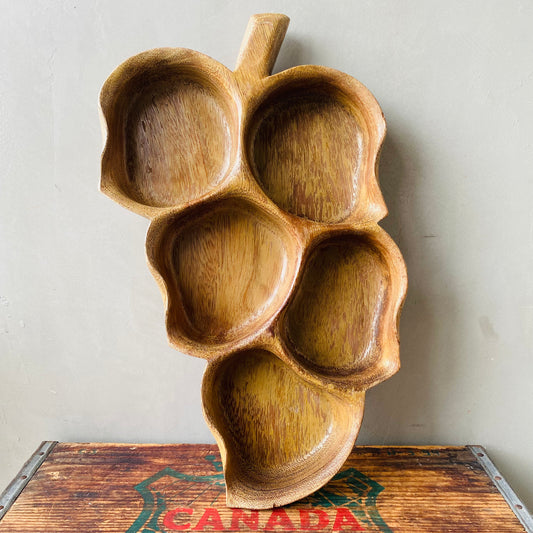 【USA vintage】HARRY'S CABINET&CURIO wood tray