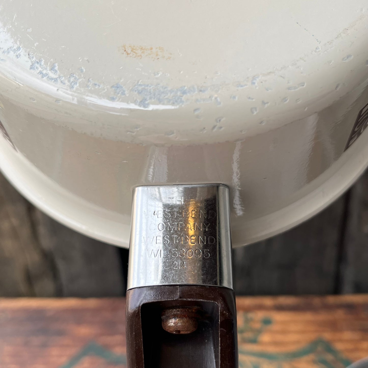 【USA vintage】WEST BEND One-Handed Pot