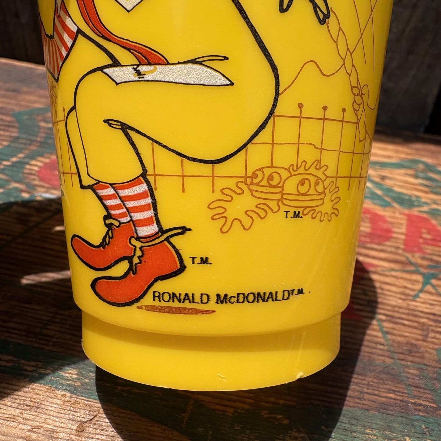 【1978 USA vintage】McDonald plastics cup