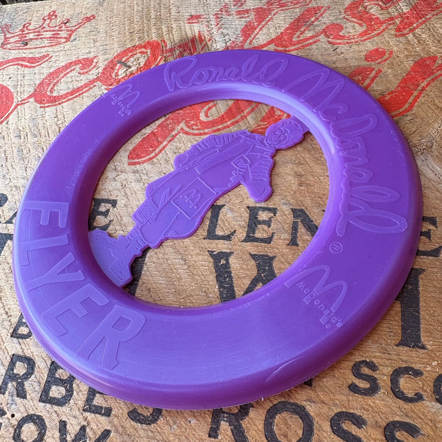 【1980s vintage】McDonald’s Happy Meal Flying Disc