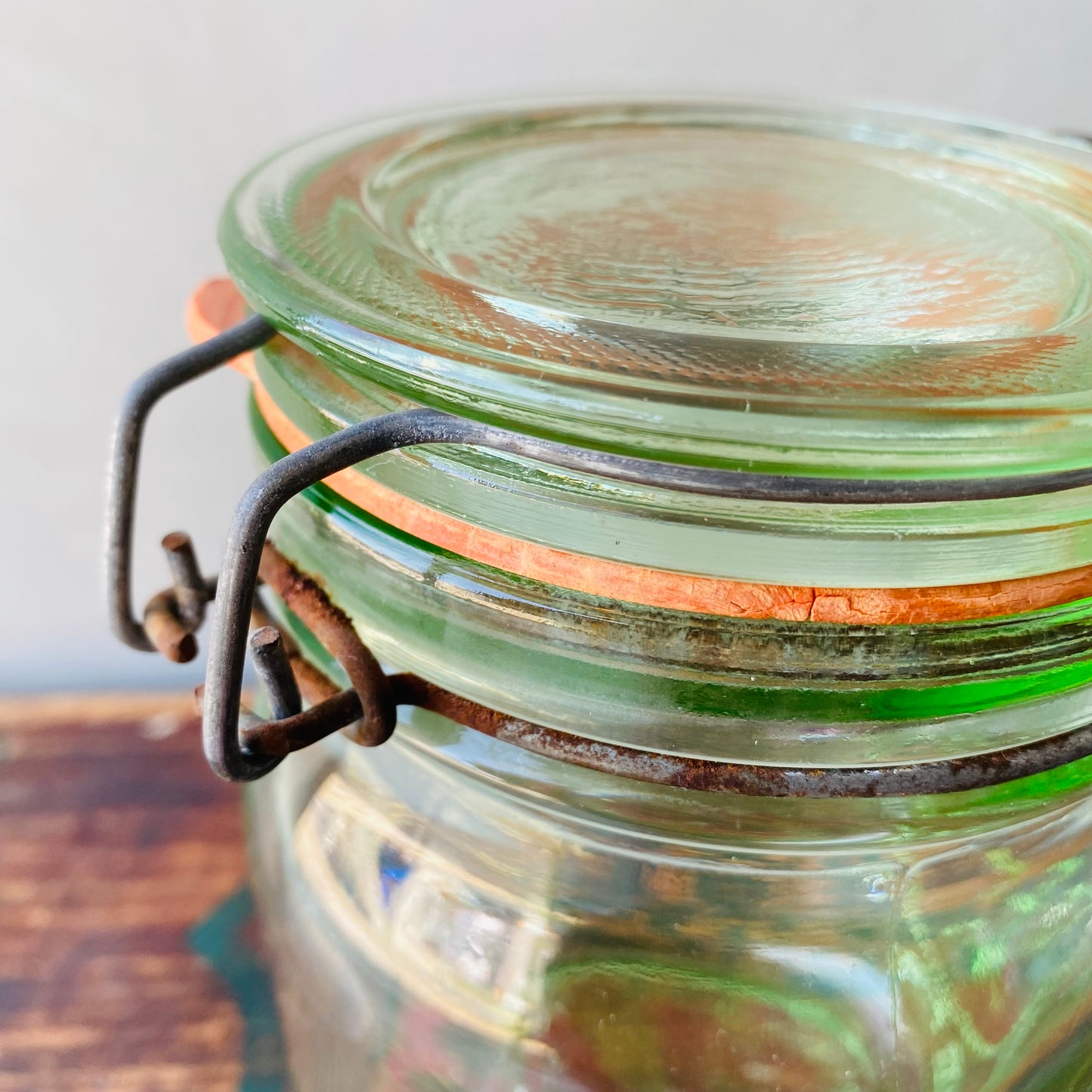 【1965 vintage】CROWNFORD glass jar