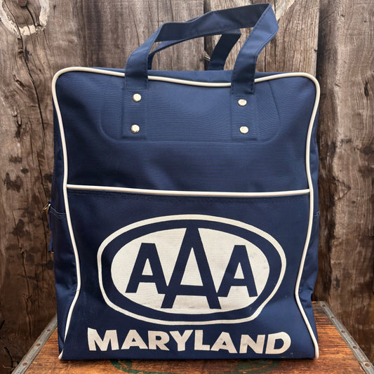 【USA vintage】AAA AUTOMOBILE CLUB MARYLAND BAG