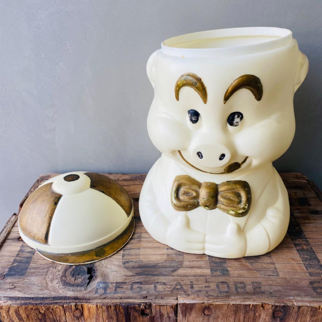 【1940s USA vintage】Porky Pig クッキージャー