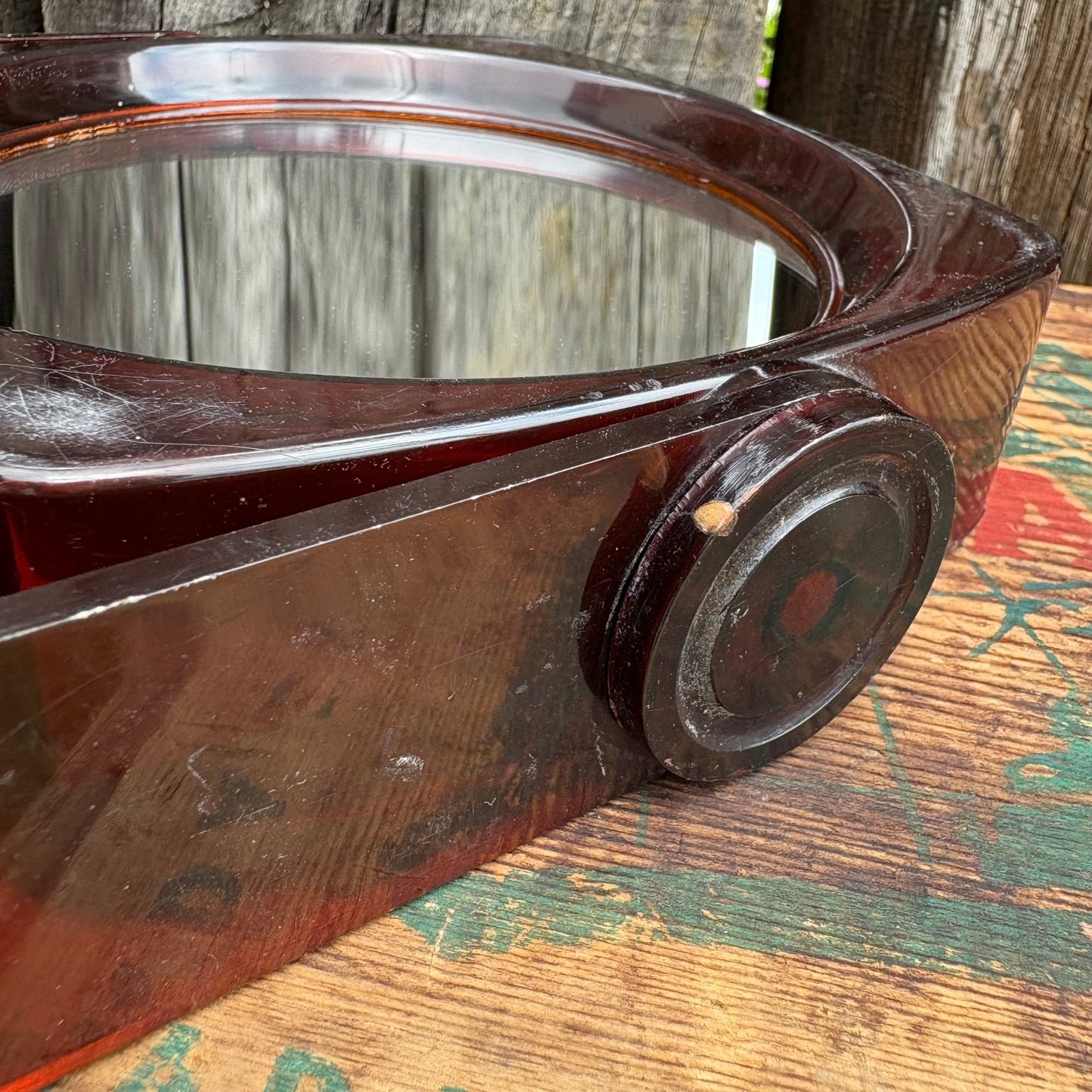 【1970s USA vintage】Two way makeup mirror