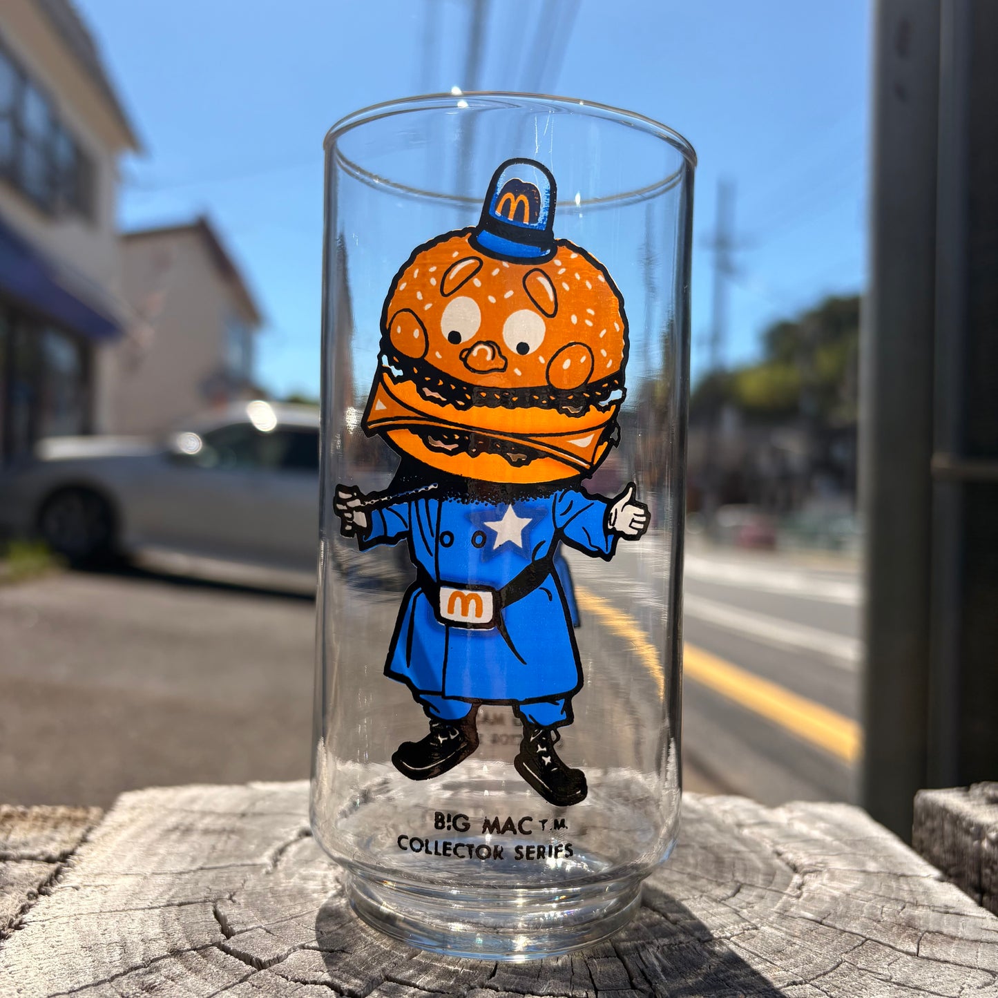 ▶︎▶︎SALE▶︎▶︎【1970s USA vintage】McDonald Glass Officer Big Mac