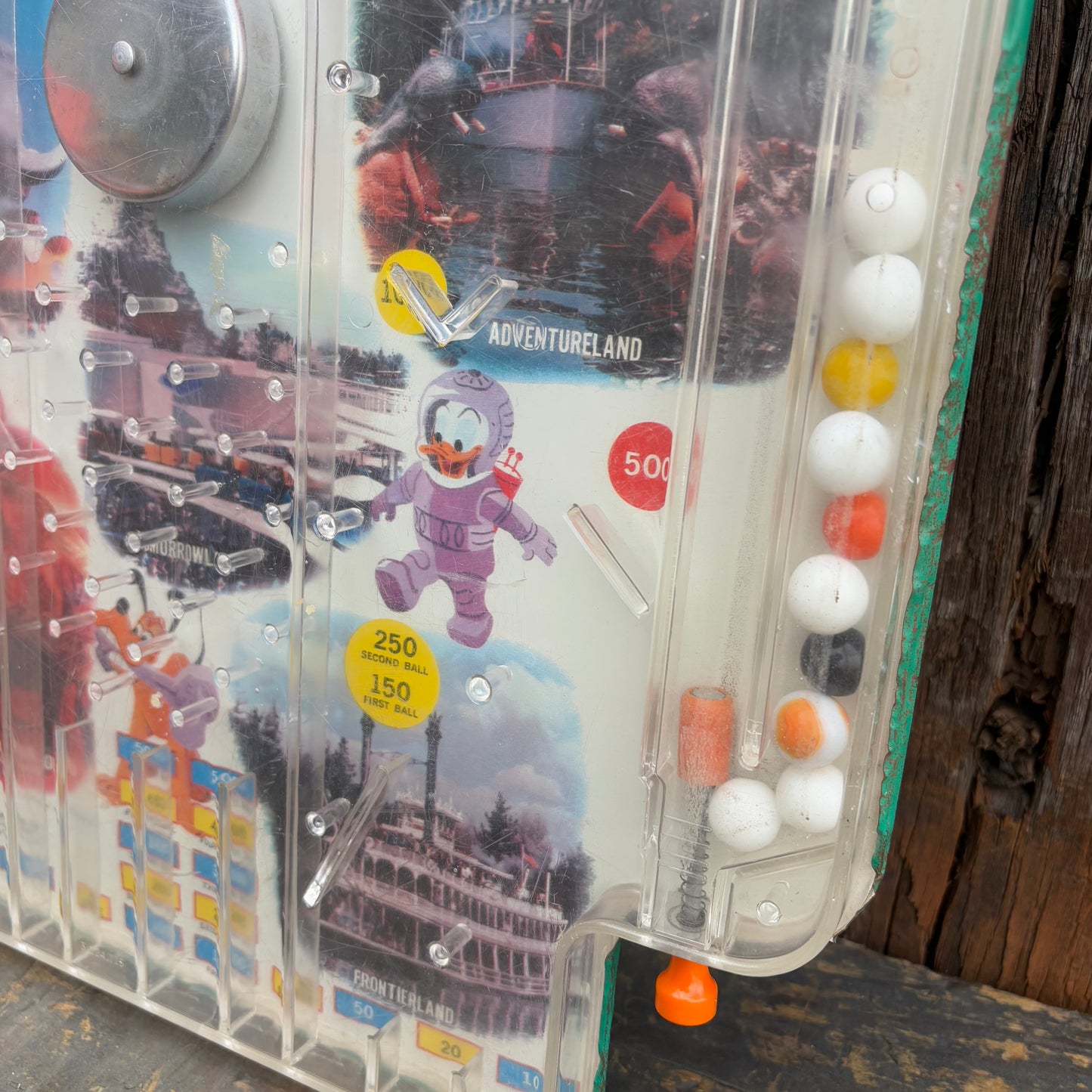 【1960s USA vintage】Disneyland Pinball Game