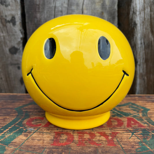 【USA vintage】Smile happy face coin bank