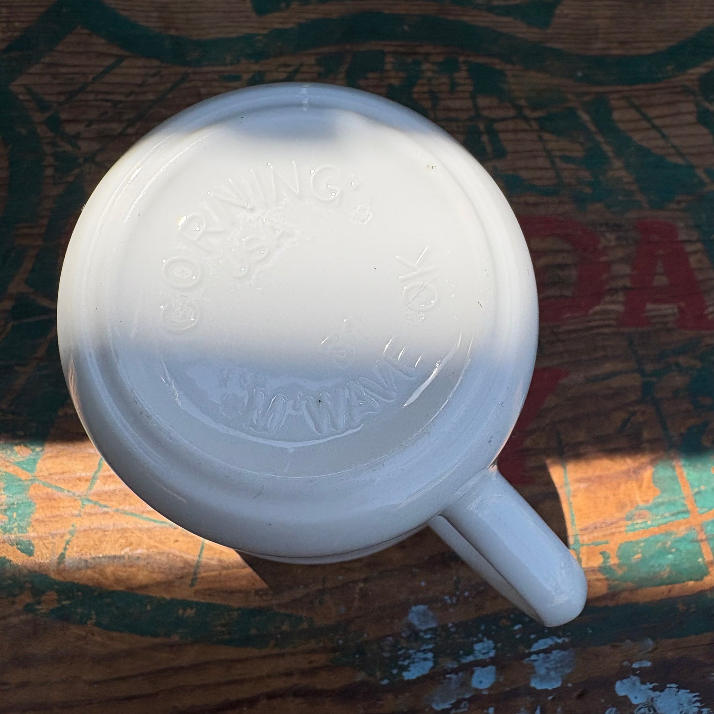 【USA vintage】CORNING HARVEST TIME mug cup