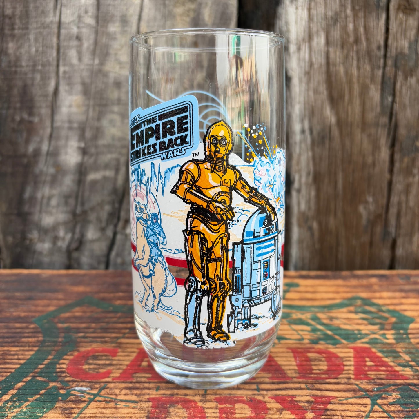 【1980 USA vintage】BURGER KING STAR WARS glass