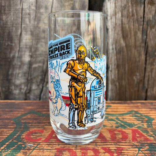 【1980 USA vintage】BURGER KING STAR WARS glass