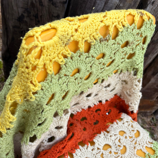 【USA vintage】granny blanket