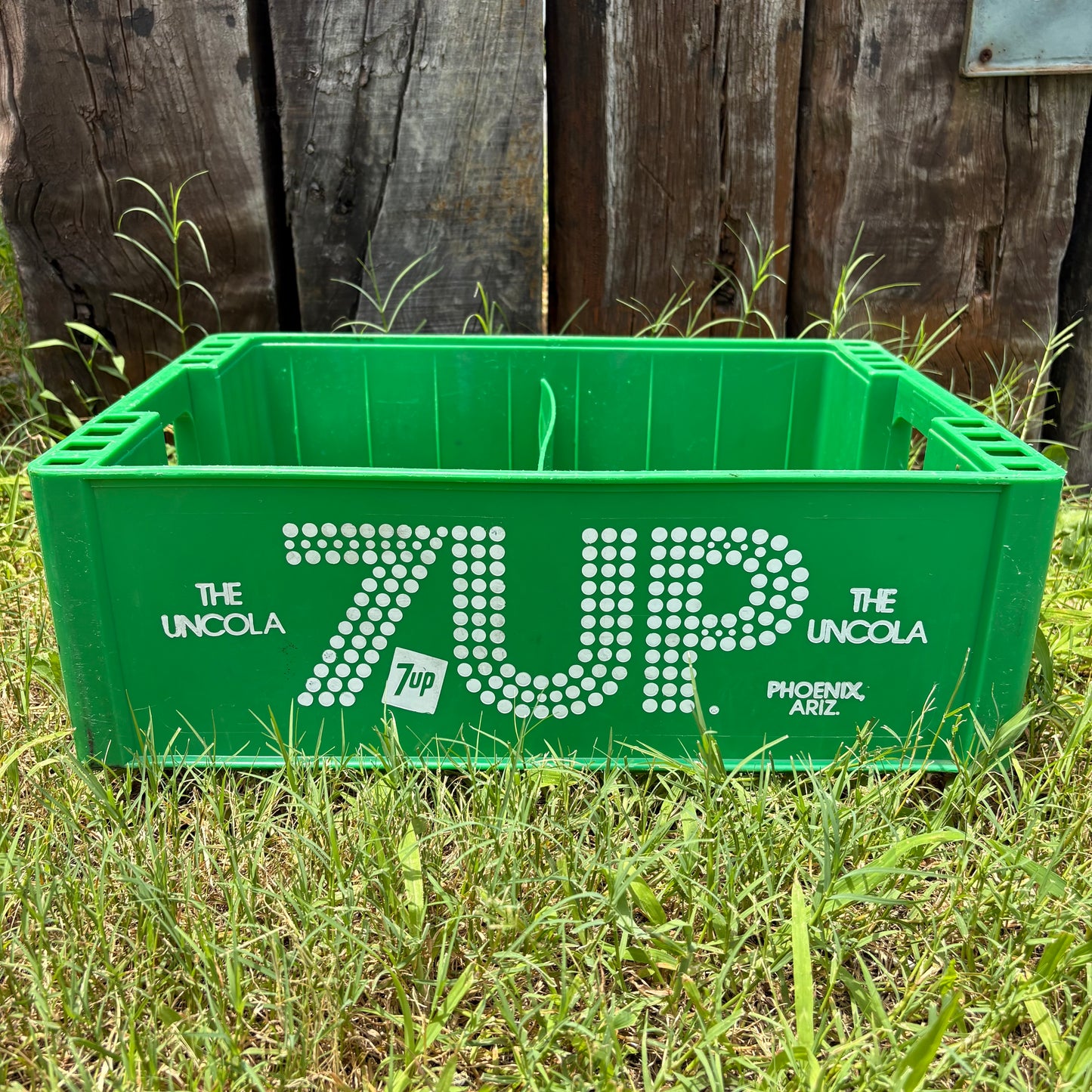 【1970s USA vintage】7UP bottle case