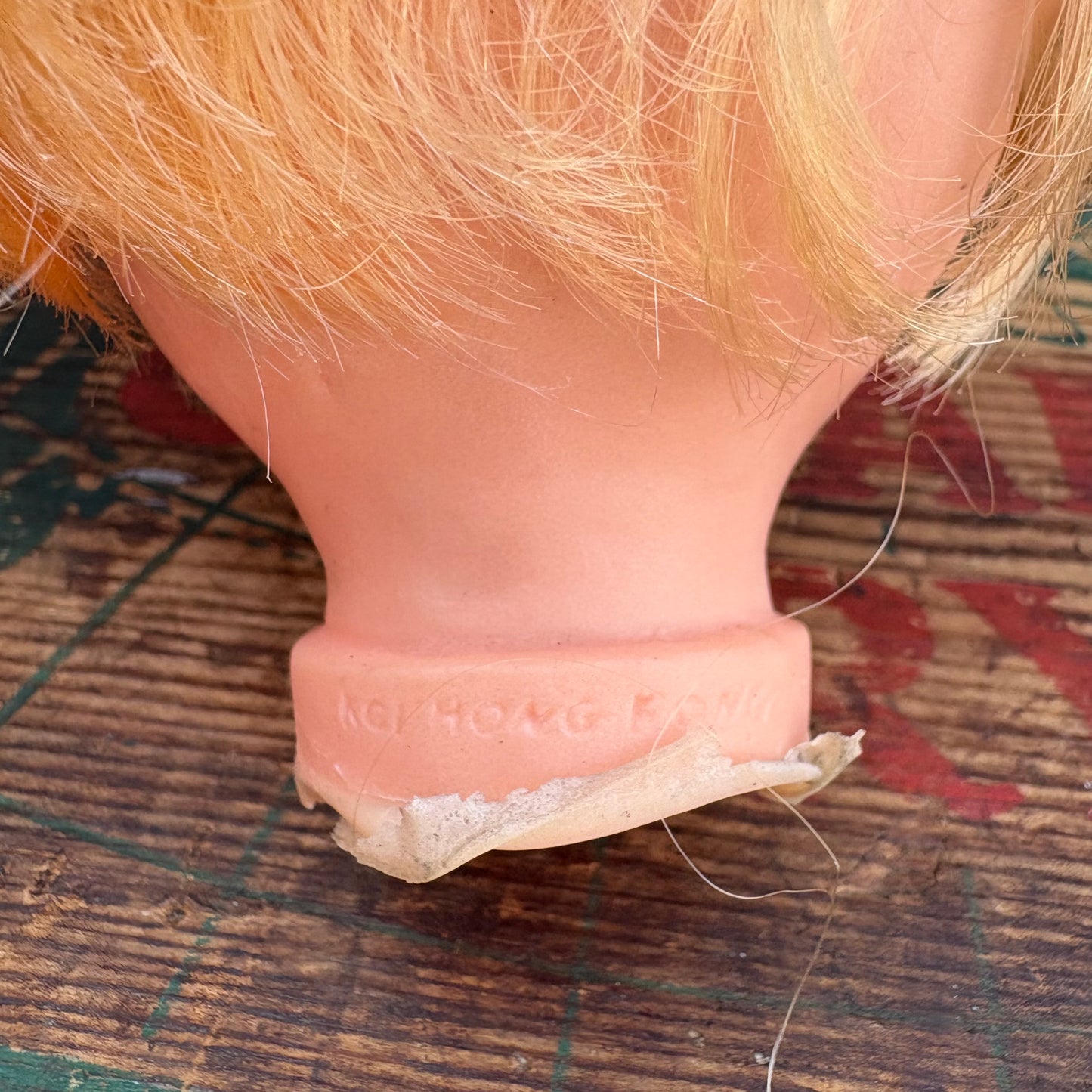 【USA vintage】doll head 3