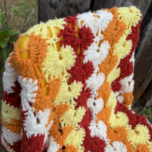 【USA vintage】granny blanket