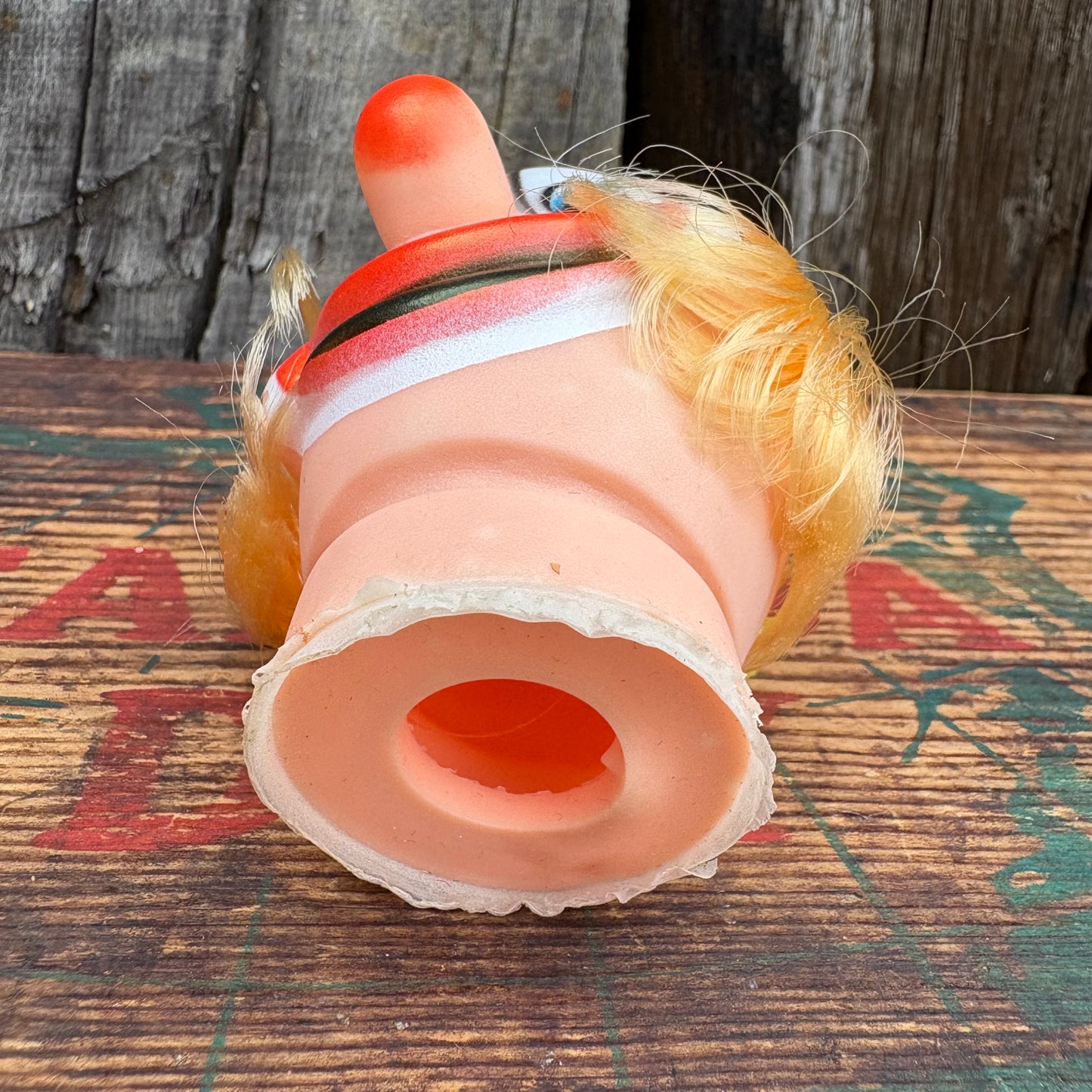 【USA vintage】doll head pierrot