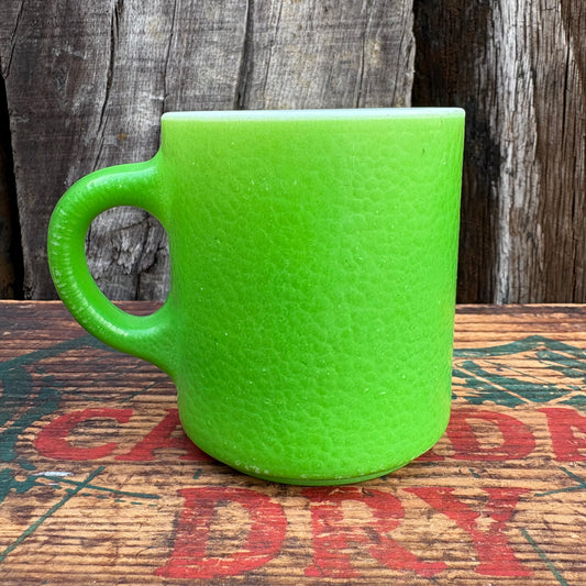 【1960s-1970s USA vintage】Hazel Atlas mug Green