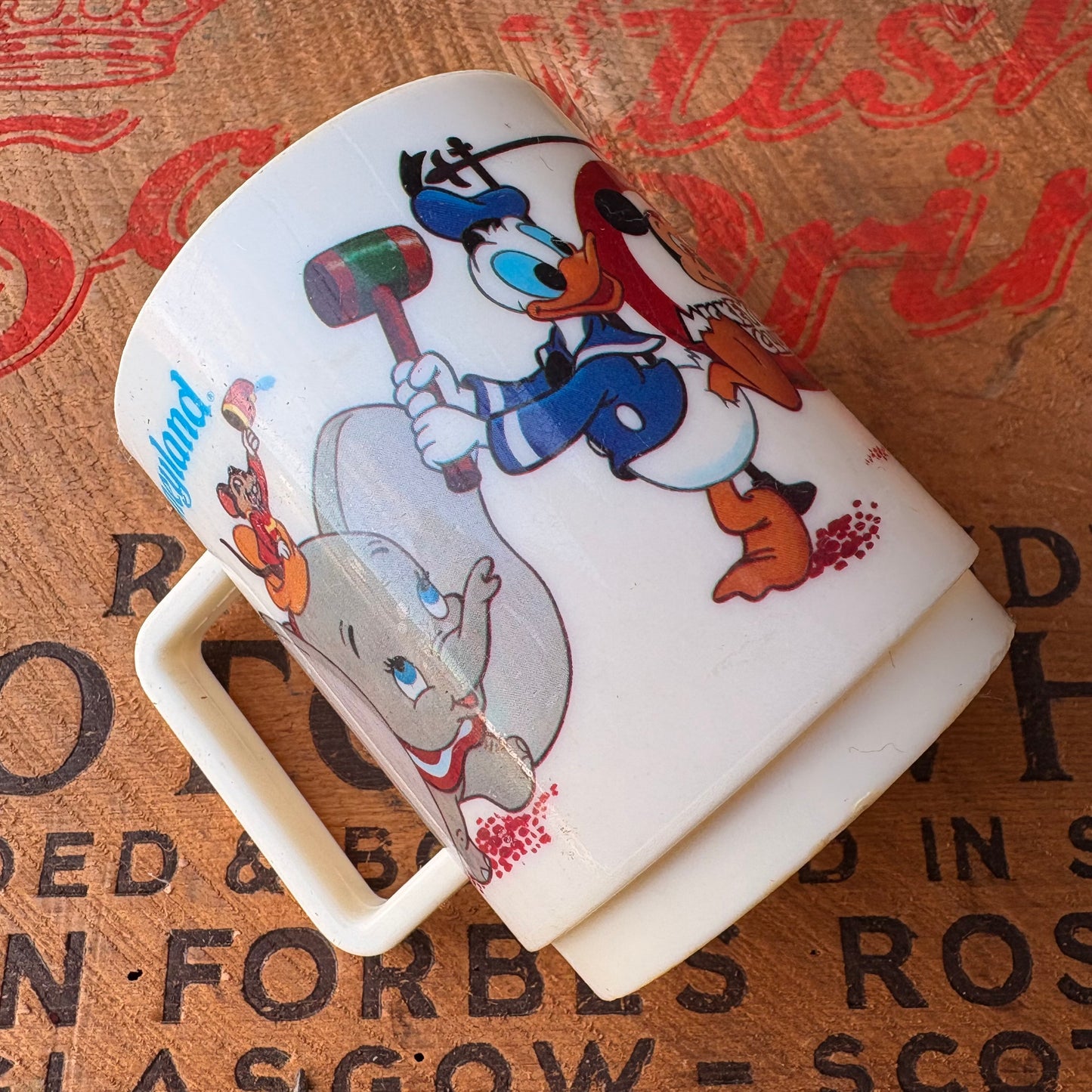 【1970s USA vintage】Mickey Mouse Club March Plastic Mug